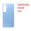 Задняя крышка (стекло) для Samsung Galaxy S26 SM-S942B голубой