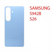 Задняя крышка (стекло) для Samsung Galaxy S26 SM-S942B голубой