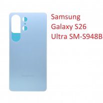 Задняя крышка (стекло) для Samsung Galaxy S26 Ultra SM-S948B голубой