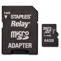 Карта памяти Relay micro-sd (UHS-1) 64GB