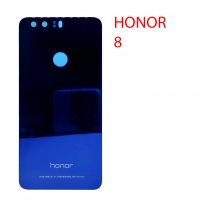 Задняя крышка (стекло) для Huawei Honor 8 темно-синяя