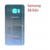 Задняя крышка (стекло) для Samsung Galaxy s6 Edge plus + G928F серебренная