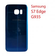 Задняя крышка для Samsung Galaxy S7 Edge синяя