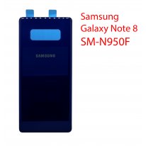 Задняя крышка (стекло) для Samsung Galaxy Note 8 (SM-N950F) синяя