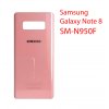 Задняя крышка (стекло) для Samsung Galaxy Note 8 (SM-N950F) розовая