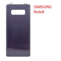 Задняя крышка (стекло) для Samsung Galaxy Note 8 (SM-N950F) серая орхидея