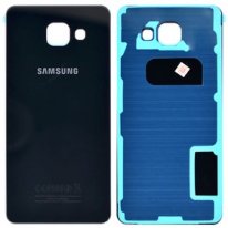 Задняя крышка (стекло) для Samsung Galaxy A5 (2016) A510F чёрная