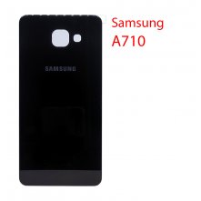 Задняя крышка (стекло) для Samsung Galaxy A7 (2016) A710F чёрная