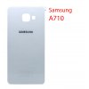 Задняя крышка (стекло) для Samsung Galaxy A7 (2016) A710F белая