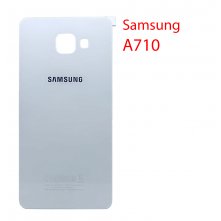 Задняя крышка (стекло) для Samsung Galaxy A7 (2016) A710F белая