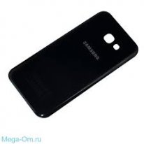 Задняя крышка (стекло) для Samsung Galaxy A5 (2017) A520F черный