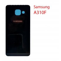 Задняя крышка (стекло) для Samsung Galaxy A3 (2016) A310F черный
