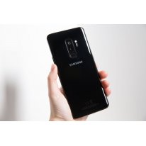 Задняя крышка (стекло) для Samsung Galaxy S9 (G960) чёрная