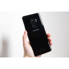 Задняя крышка (стекло) для Samsung Galaxy S9 (G960) чёрная