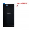 Задняя крышка (стекло) для Sony Xperia Z черная