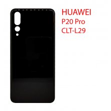 Задняя крышка (стекло) для Huawei P20 Pro (CLT-L29) черная
