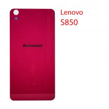 Задняя крышка (стекло) для Lenovo S850 (розовый)