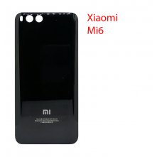 Задняя крышка (стекло) для Xiaomi Mi 6 (черный)