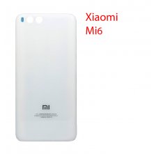 Задняя крышка (стекло) для Xiaomi Mi 6 (белая)