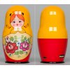 Портативное зарядное устройство Hiper Matreshka 5000 красный, оранжевый