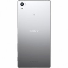 Задняя крышка (стекло) для Sony Xperia Z5 серебро