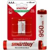 Аккумулятор SmartBuy 950 mAh ААА NiMh тип AAA R03 LR03 (2 шт. в одной упаковке)