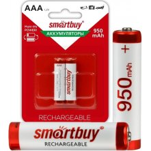 Аккумулятор SmartBuy 950 mAh ААА NiMh тип AAA R03 LR03 (2 шт. в одной упаковке)