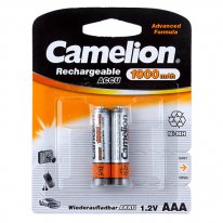 Аккумулятор Camelion 1000 mAh ААА NiMh тип AAA R03 LR03 (2 шт. в одной упаковке)
