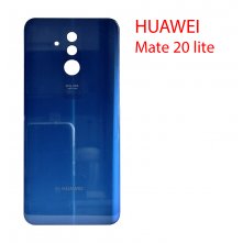 Задняя крышка (стекло) для Huawei Mate 20 Lite SNE-LX1 (синий)