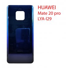 Задняя крышка (стекло) для Huawei Mate 20 Pro LYA-L29 (полночный синий)