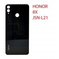 Задняя крышка (стекло) для Honor 8X JSN-L22 (черный)