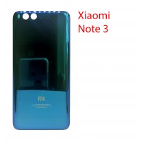 Задняя крышка (стекло) для Xiaomi Mi Note 3 (синий)