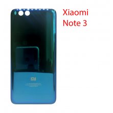 Задняя крышка (стекло) для Xiaomi Mi Note 3 (синий)