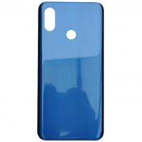 Задняя крышка (стекло) для Xiaomi Mi 8 международная версия (синий)