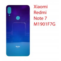 Задняя крышка (стекло) для Xiaomi Redmi Note 7 M1901F7G международная версия (синий)