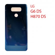 Задняя крышка (стекло) для LG G6 Dual SIM H870DS (морской синий)