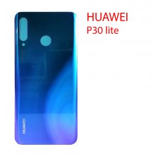 Задняя крышка (стекло) для Huawei P30 Lite MAR-LX1M насыщенный бирюзовый