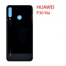 Задняя крышка (стекло) для Huawei P30 Lite MAR-LX1M полночный черный