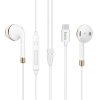 Наушники с гарнитурой Hoco L8 (белый) Type-C