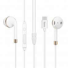 Наушники с гарнитурой Hoco L8 (белый) Type-C