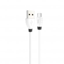 USB кабель Hoco x27 micro-usb для зарядки и синхронизации (белый)