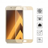 Защитное стекло Samsung Galaxy A5 2017 (золото) 5D