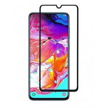 Защитное стекло Samsung Galaxy A70 (черный) 5D