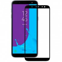 Защитное стекло Samsung Galaxy J3, J3 Dual (черный) 5D