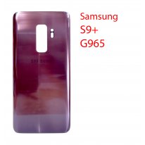 Задняя крышка для (стекло) Samsung Galaxy S9+ (G965) бургунди