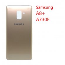 Задняя крышка (стекло) для Samsung Galaxy A8+ (SM-A730F) золотистый