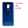 Задняя крышка (стекло) для Samsung Galaxy A8+ (SM-A730F) синий