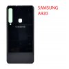 Задняя крышка (стекло) для Samsung Galaxy A9 (2018) A920 чёрная