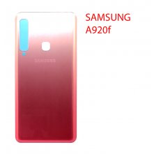 Задняя крышка (стекло) для Samsung Galaxy A9 (2018) A920 розовый