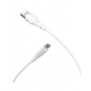 USB кабель Borofone Bx14 Lightning для зарядки и синхронизации (белый) 2 метра